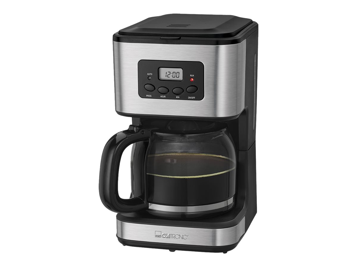 CLATRONIC KA 3642 Kaffeemaschine silber, 14 Tassen CLATRONIC KA 3642 Kaffeemaschine silber, 14 Tassen