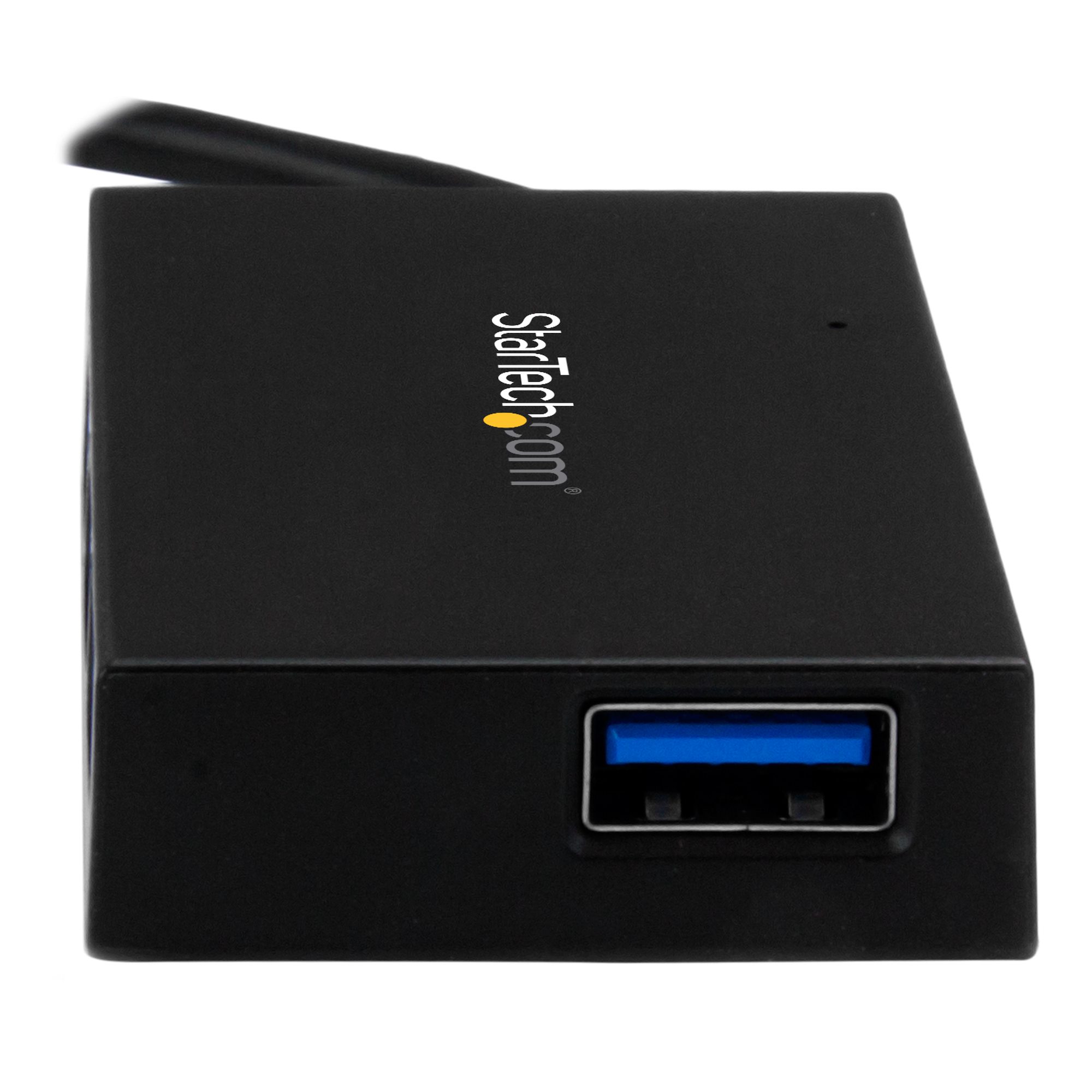 STARTECHCOM 4 Port USB 30 Hub USBC zu 4x USBA Kompakter USB C Hub USB Typ C Hub USB Hub USB Type C