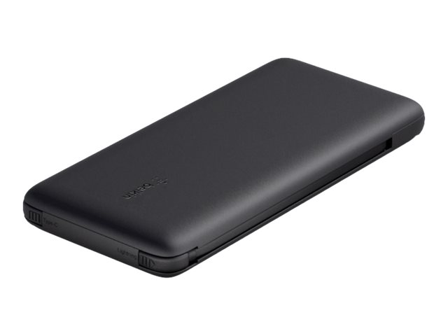 BOOST?CHARGE™ Powerbank,10.000 mAh 18W, mit Kabeln blk BOOST?CHARGE™ Powerbank,10.000 mAh 18W, mit Kabeln blk