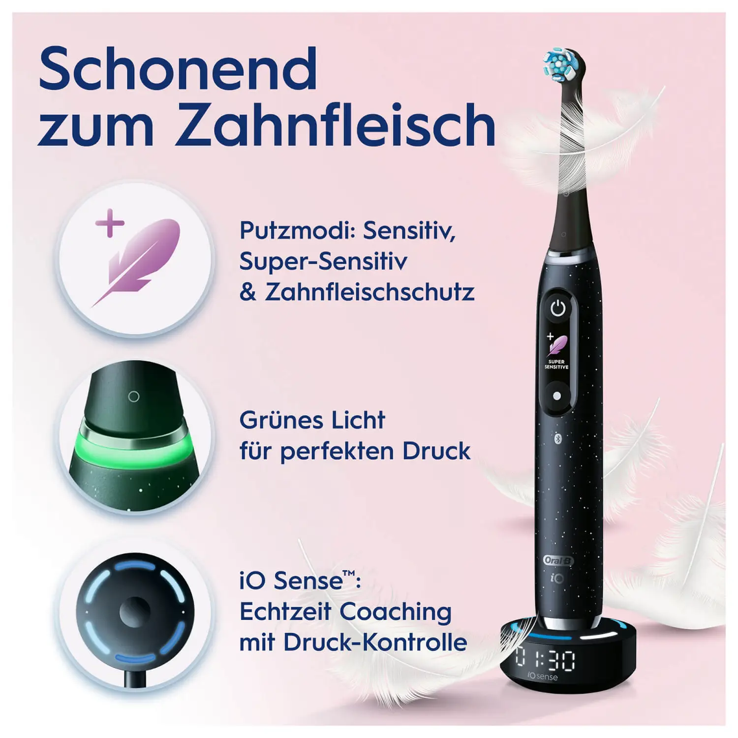 OralB Elektrische Zahnbuerste iO Series 10 Luxe Edition, 1 St