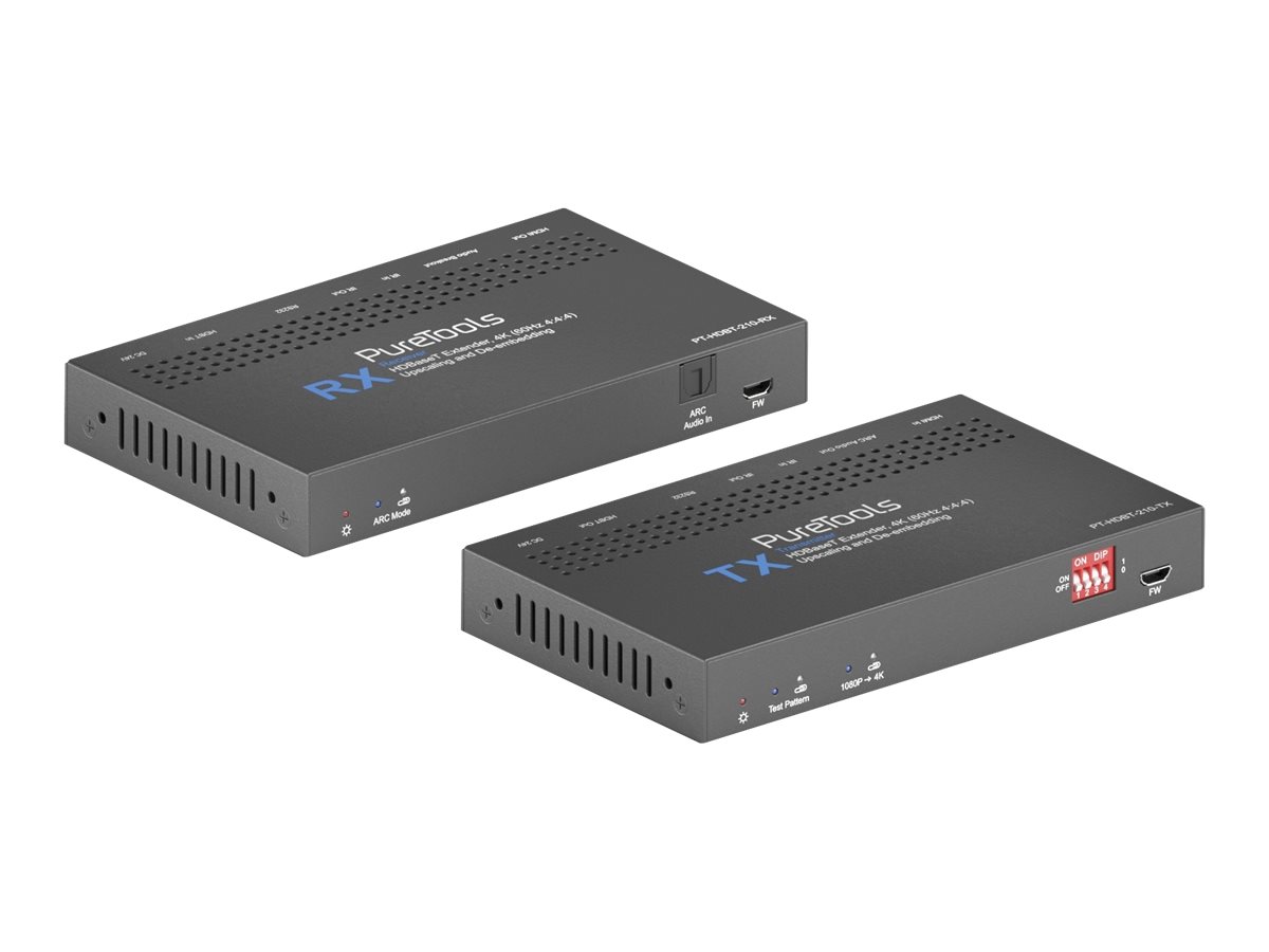PureLink PureTools - HDBaseT Extender Set, 18G HDR. 40m@4K, 70m@1080p. 1080p b