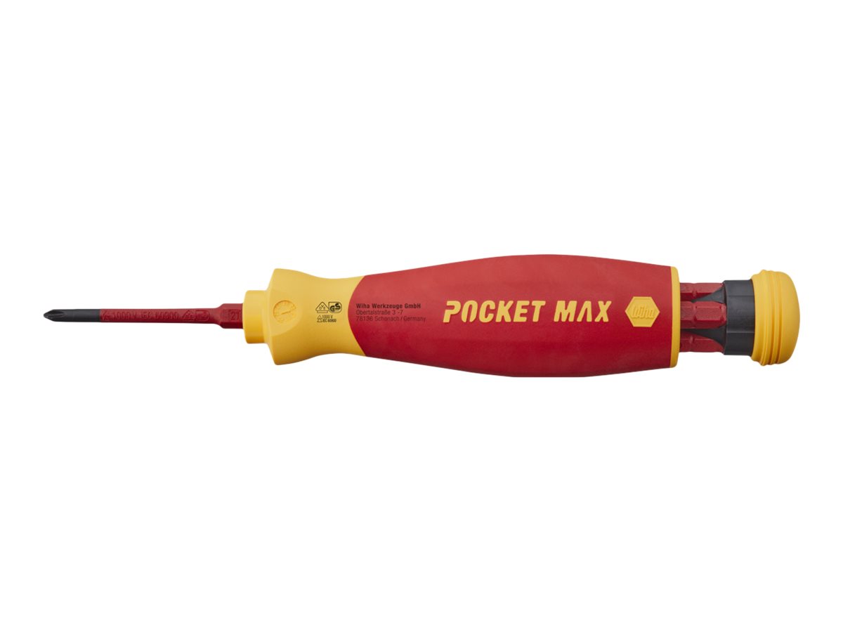 Wiha SchraubendreherSet PocketMax electric SLPHPlusMinusPZ 45296 4tlg