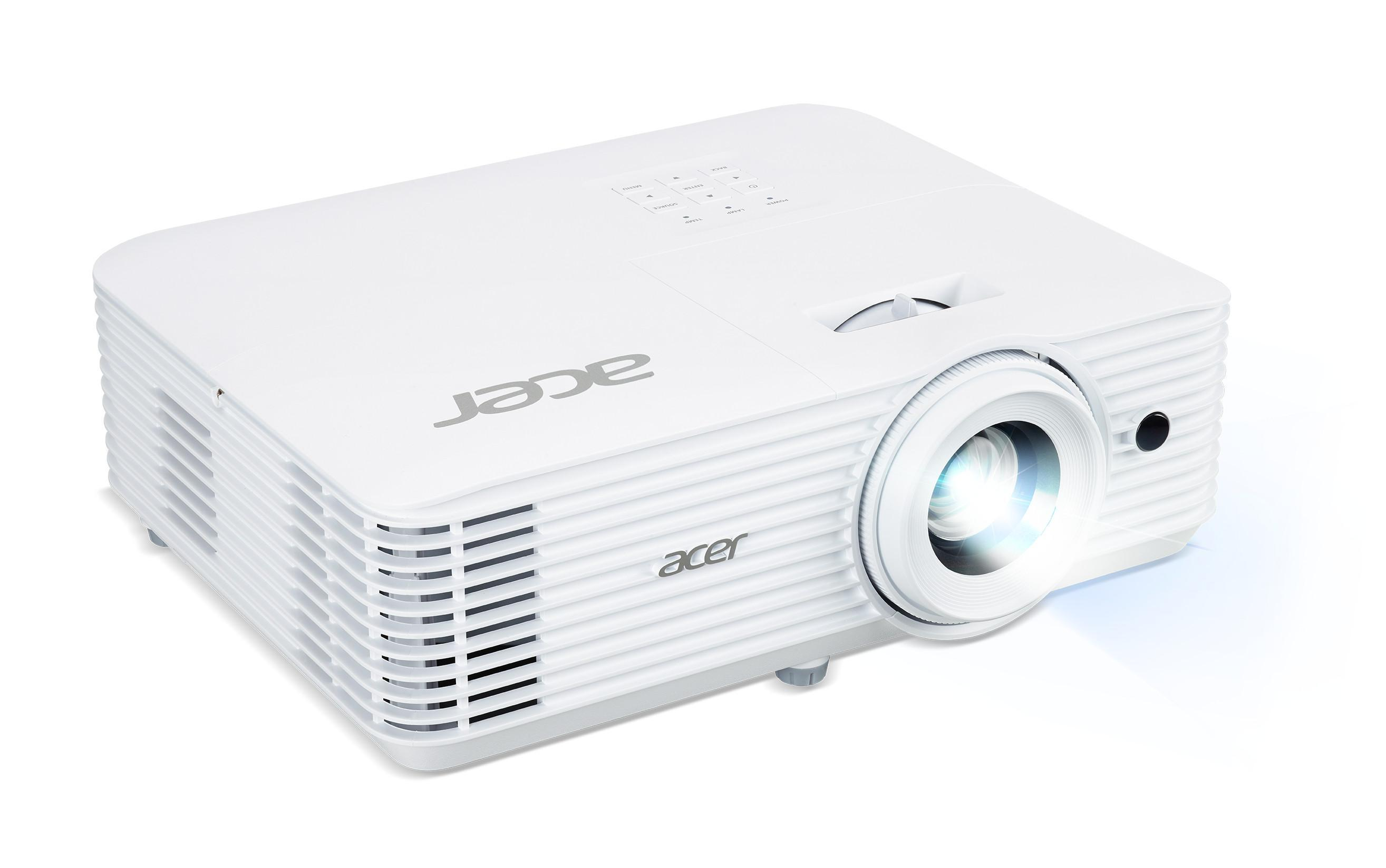 3840x2160 Acer P5827a DLP 4000Lumen 169 2xHDMI USB A Speaker 4K UHD White