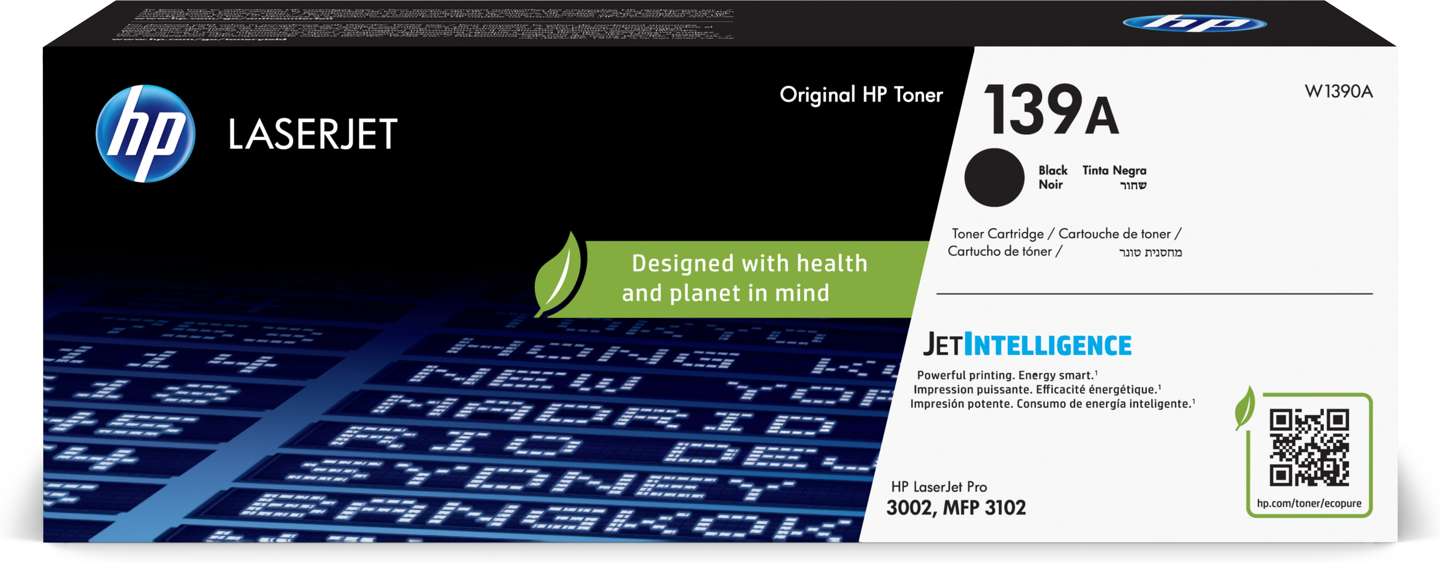 HP 139A W1390A schwarz Tonerkartusche