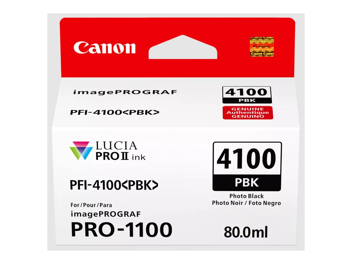 6777C001 CANON PFI4100PBK IPF Tinte 6777C001 CANON PFI4100PBK IPF Tinte