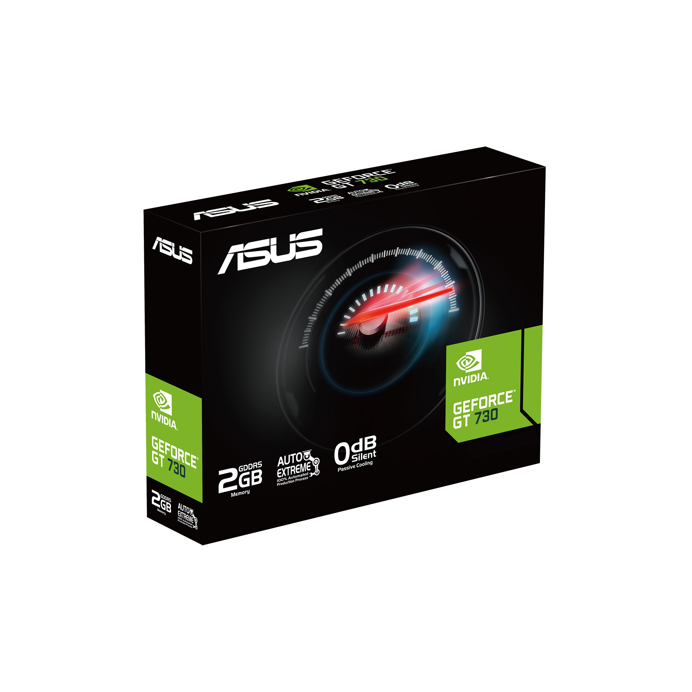 ASUS GT7304HSL2GD5 2GB GDDR5 Memory PCIe 20 4xHDMI Ports Singleslot Design Passive Cooling