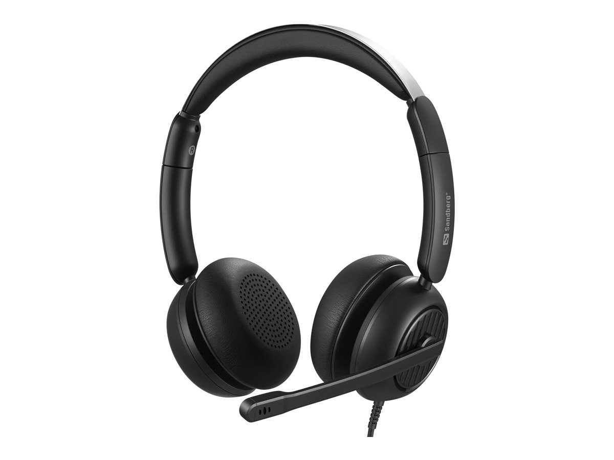 Sanberg Office Pro 3in1 headset ohrumschließend kabelgebunden
