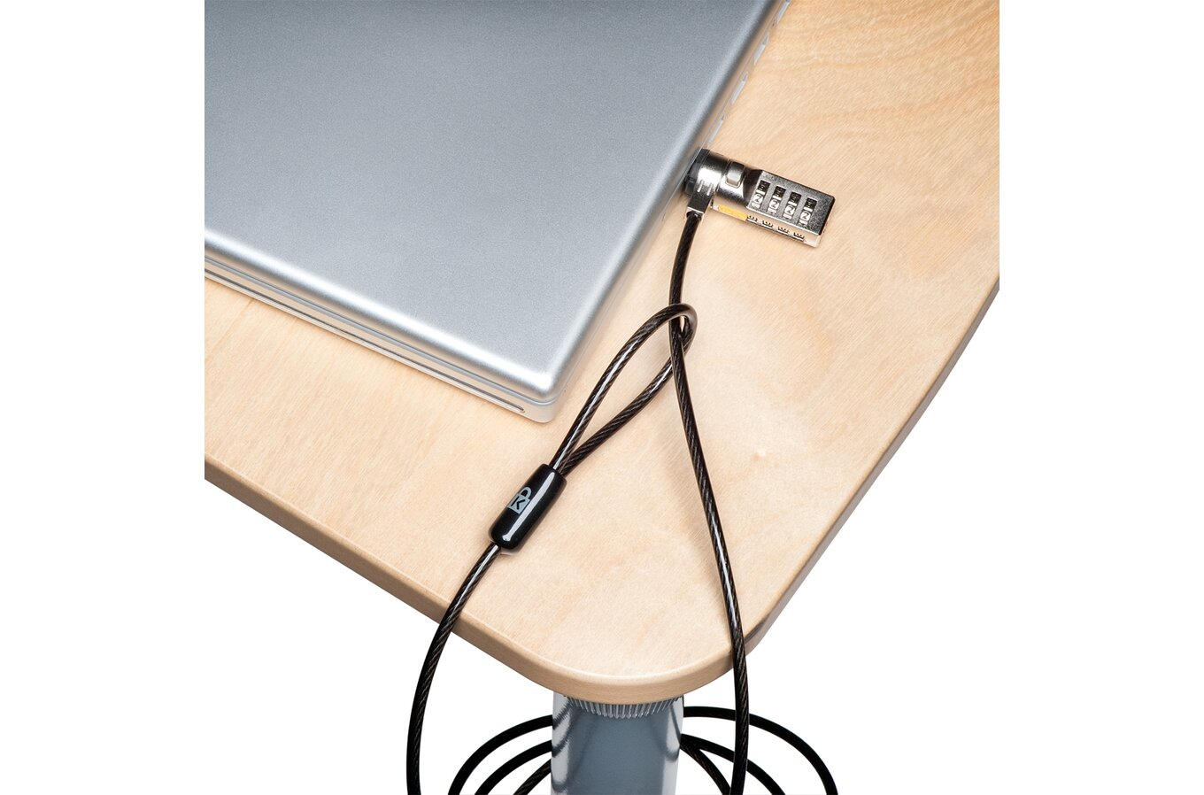 KENSINGTON Slim Kombinationsschloss Portables Laptopschloss für Standard Security Slot zurücksetzbar