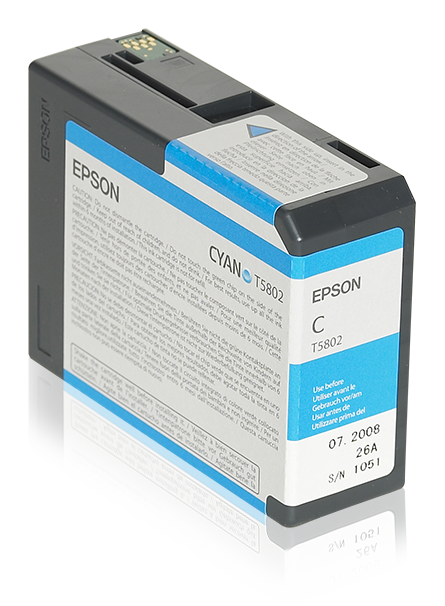 EPSON T5802 cyan Druckerpatrone