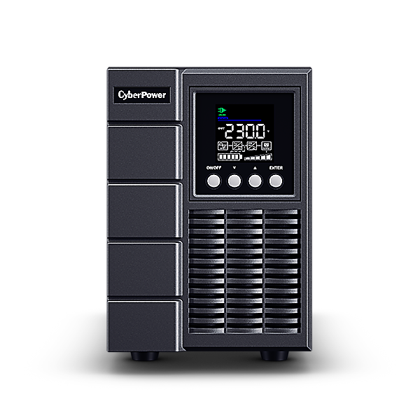 CYBERPOWER Smart App Online S OLS1500EA UPS AC 230V 1350Watt 1500VA 1phase RS232 USB output connectors 4 active PFC Black