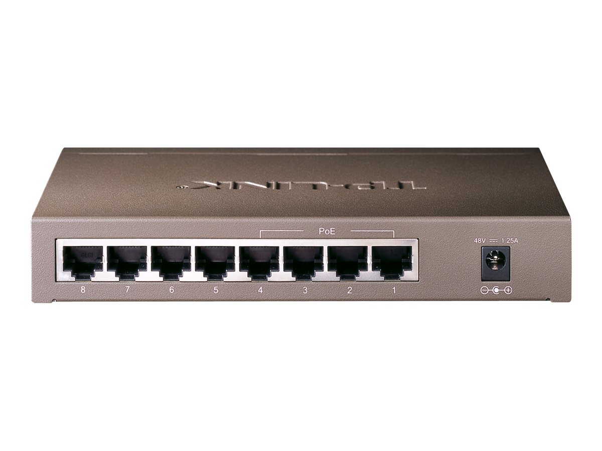 TL-SF1008P 8-Port 10/100MBit Desktop Switch 4x PoE TL-SF1008P 8-Port 10/100MBit Desktop Switch 4x PoE