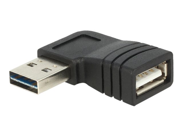 Delock Adapter EASY-USB 2.0-A Stecker > USB 2.0-A Buchse gewinkelt links / recht Delock Adapter EASY-USB 2.0-A Stecker > USB 2.0-A Buchse gewinkelt links / recht