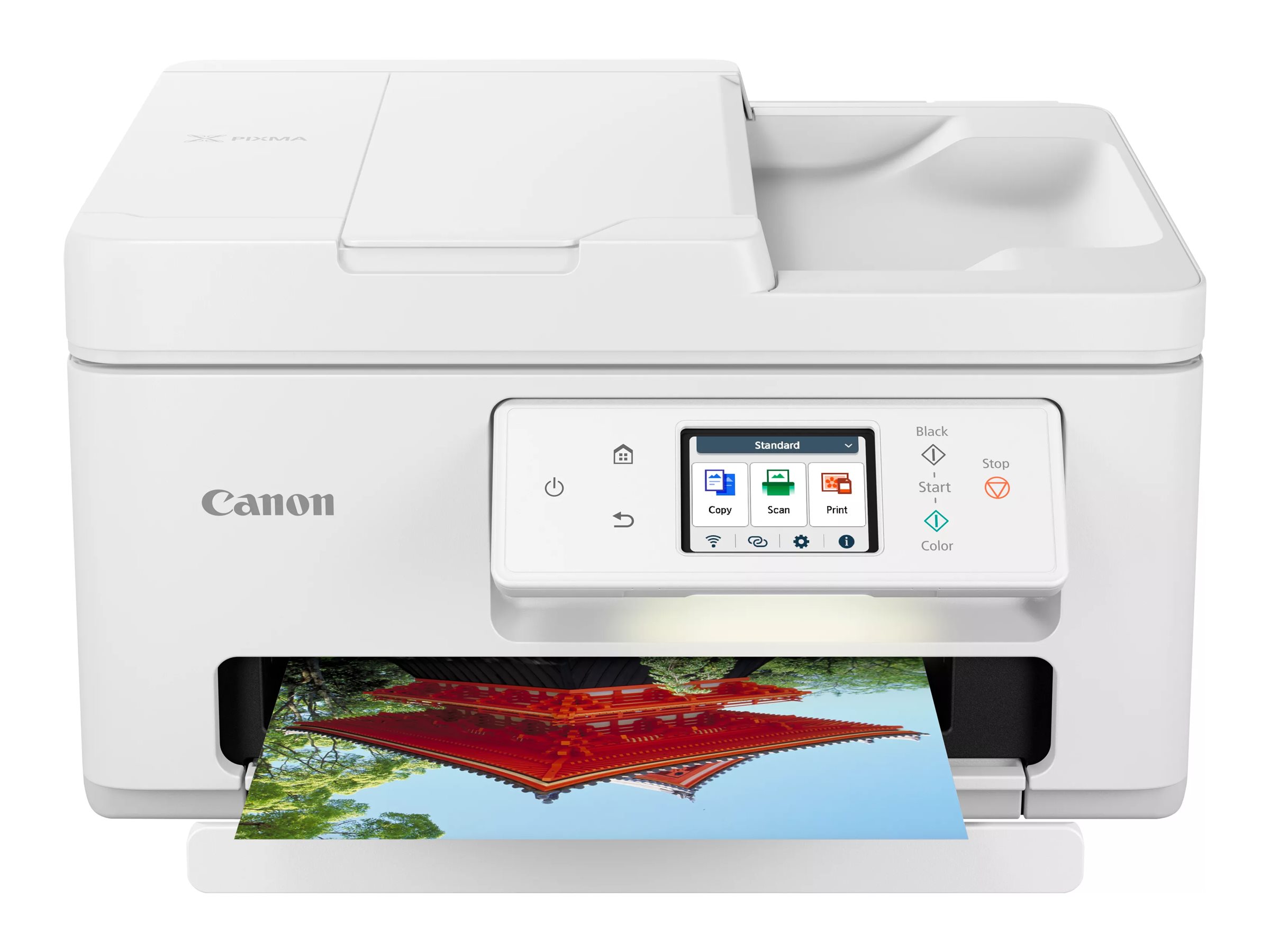 Canon PIXMA TS7750i 3 in 1 Tintenstrahl-Multifunktionsdrucker grau