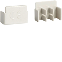 Hager Endkappe KZ023A 3polig PK =10 Stck Hager Endkappe KZ023A 3polig PK =10 Stck