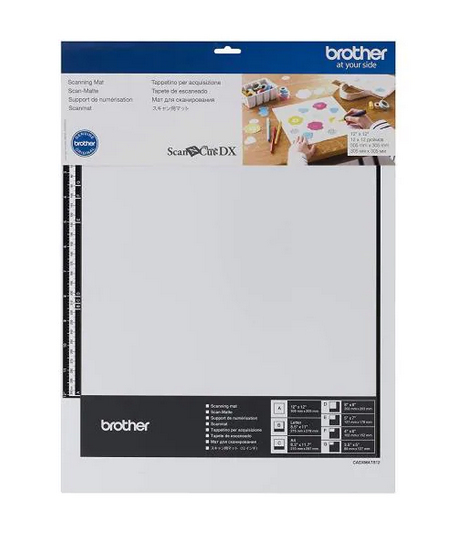 brother CADXMATS12 Scanmatte fuer Schneideplotter Standardmatte 305 x 305 mm 12 x 12 Zoll fuer 1 mm dickes Material, 1 St