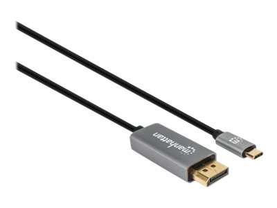 MANHATTAN 8K 60Hz USB-C to DisplayPort 1.4 Adapter Cable 2m