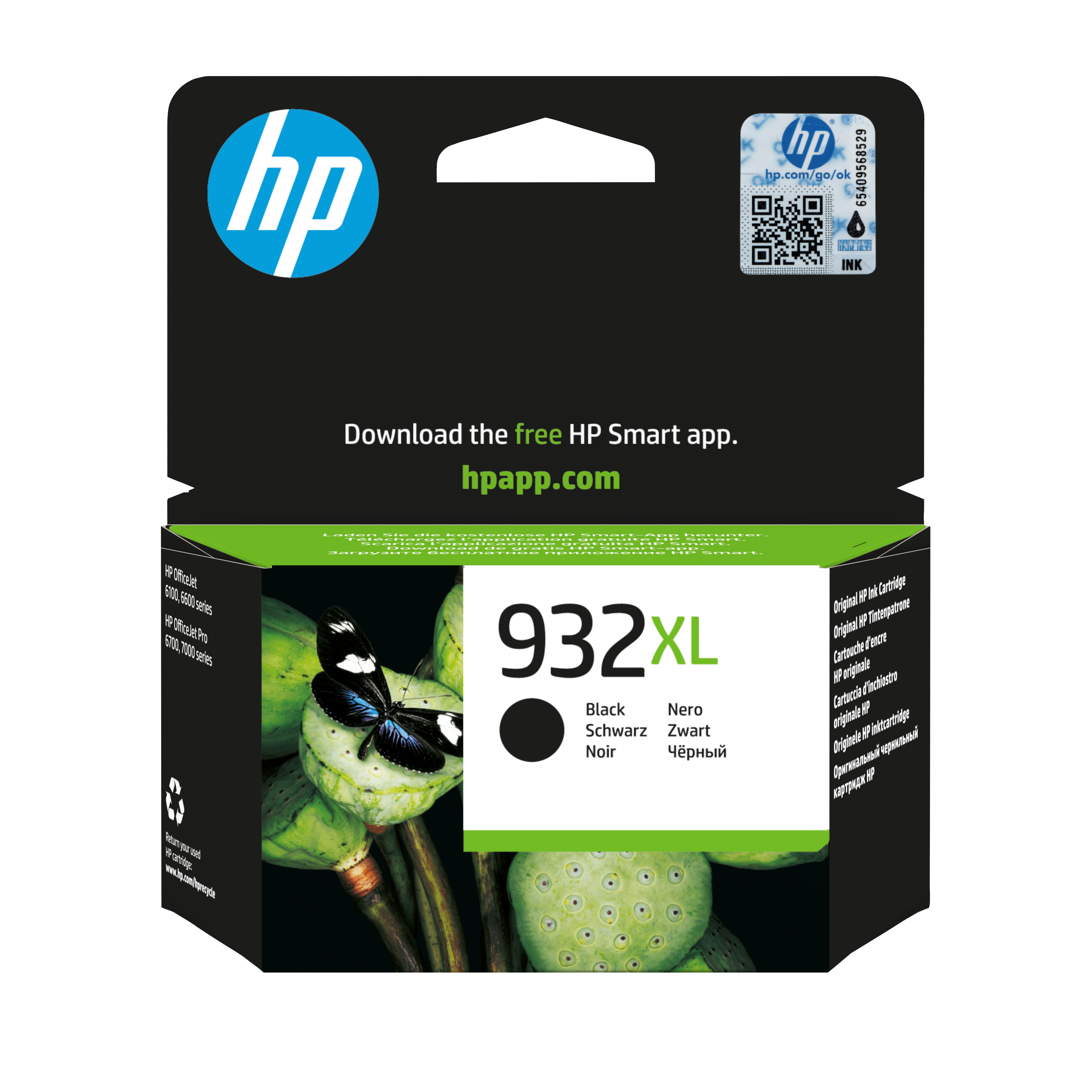HP 932XLCN053AE schwarz Druckerpatrone