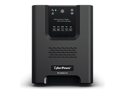 CYBERPOWER  PR1000ELCD Line-Interactive 1000VA/900W  Sinsuwelle AVR LCD Ausgang (8) IEC RS232 USB HID EPO SNMP EnergyStar SMT1000i
