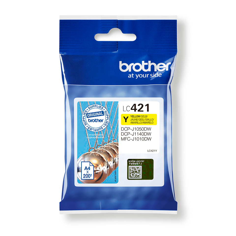 Brother LC-421Y Gelb