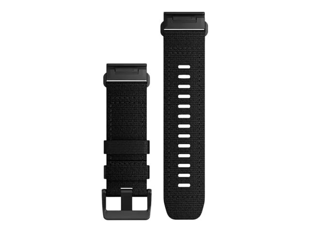 Ersatzarmband QuickFit 26mm Nylon Schwarz Edelstahl Ersatzarmband QuickFit 26mm Nylon Schwarz Edelstahl