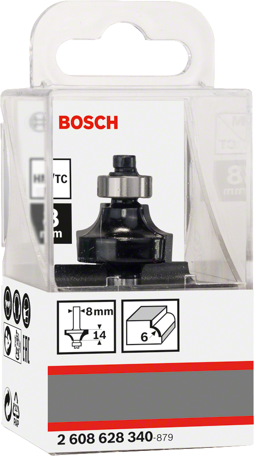 Bosch Abrundfräser für Hartholz Schleifmittel