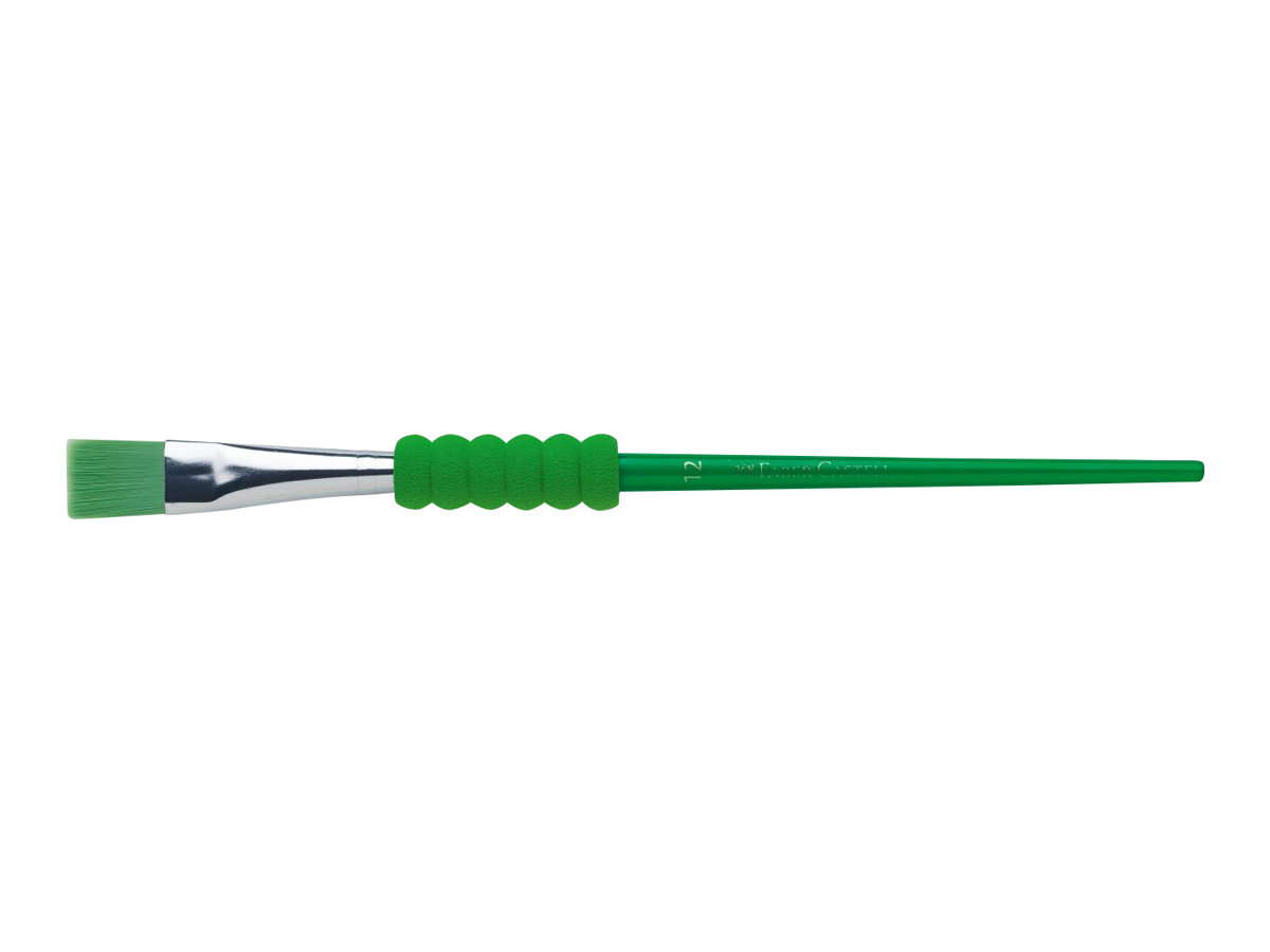 FABER-CASTELL Bunt Pinsel-Set Groesse 2, 6, 10, 12, 4-teilig FABER-CASTELL Bunt Pinsel-Set Groesse 2, 6, 10, 12, 4-teilig