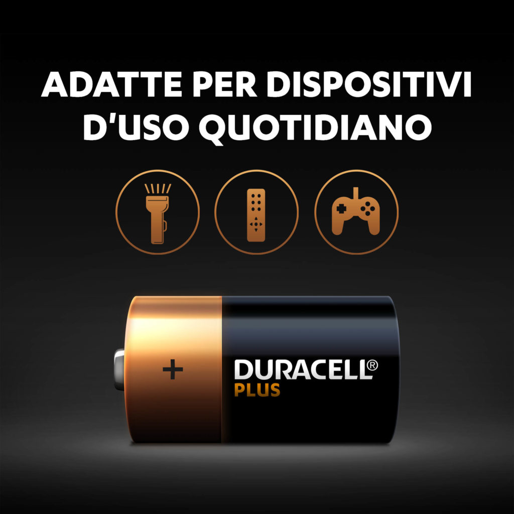 2 DURACELL Batterien PLUS Baby C 1,5 V