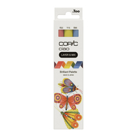 COPIC® Ciao Brilliant Palette Layoutmarker-Set farbsortiert 1,0 + 6,0 mm, 3 St. COPIC® Ciao Brilliant Palette Layoutmarker-Set farbsortiert 1,0 + 6,0 mm, 3 St.