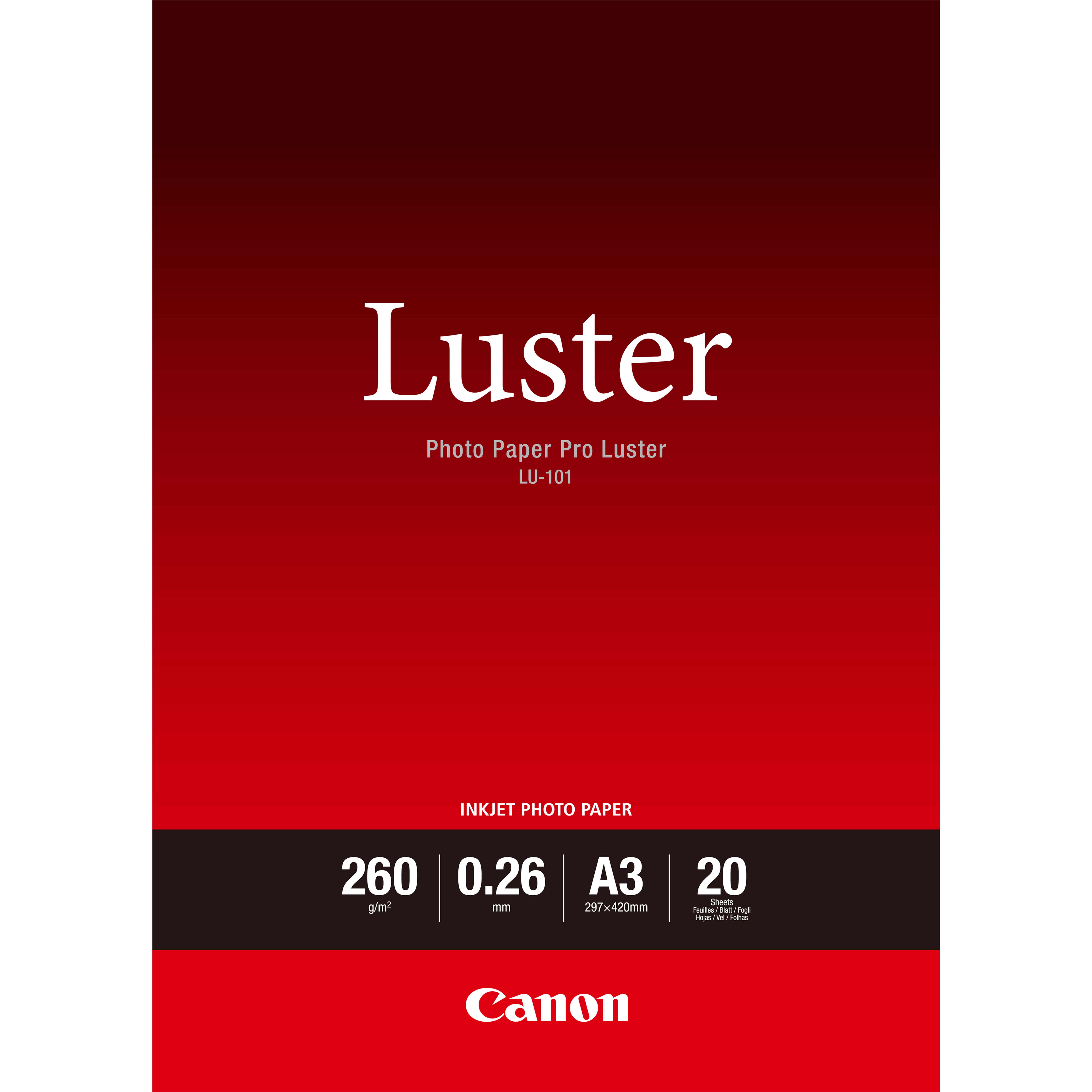 6211B007 CANON Fotopapier A3 297x420mm