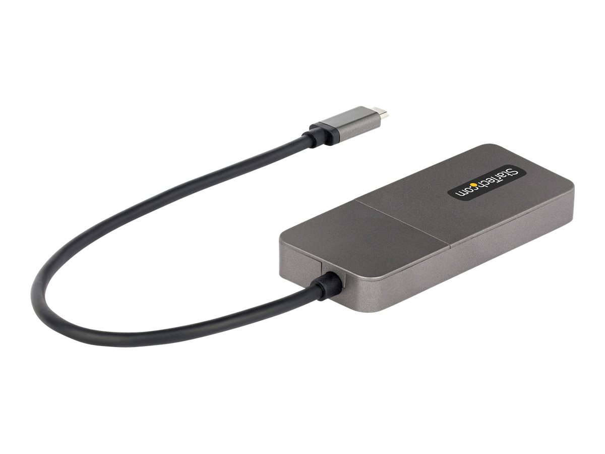 STARTECHCOM USBC auf 3x DisplayPort 14mST Hub MultiMonitor AdapterSplitter 3x 4K 60Hz nur Windows Thunderbolt 34 USB4