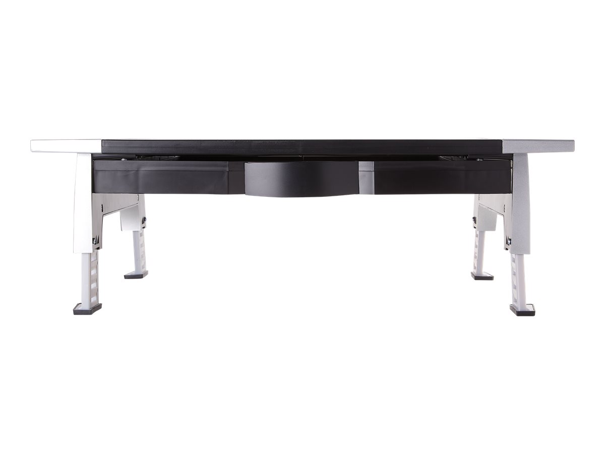 Fellowes Monitorstaender Office Suites Kompakt schwarz, silber