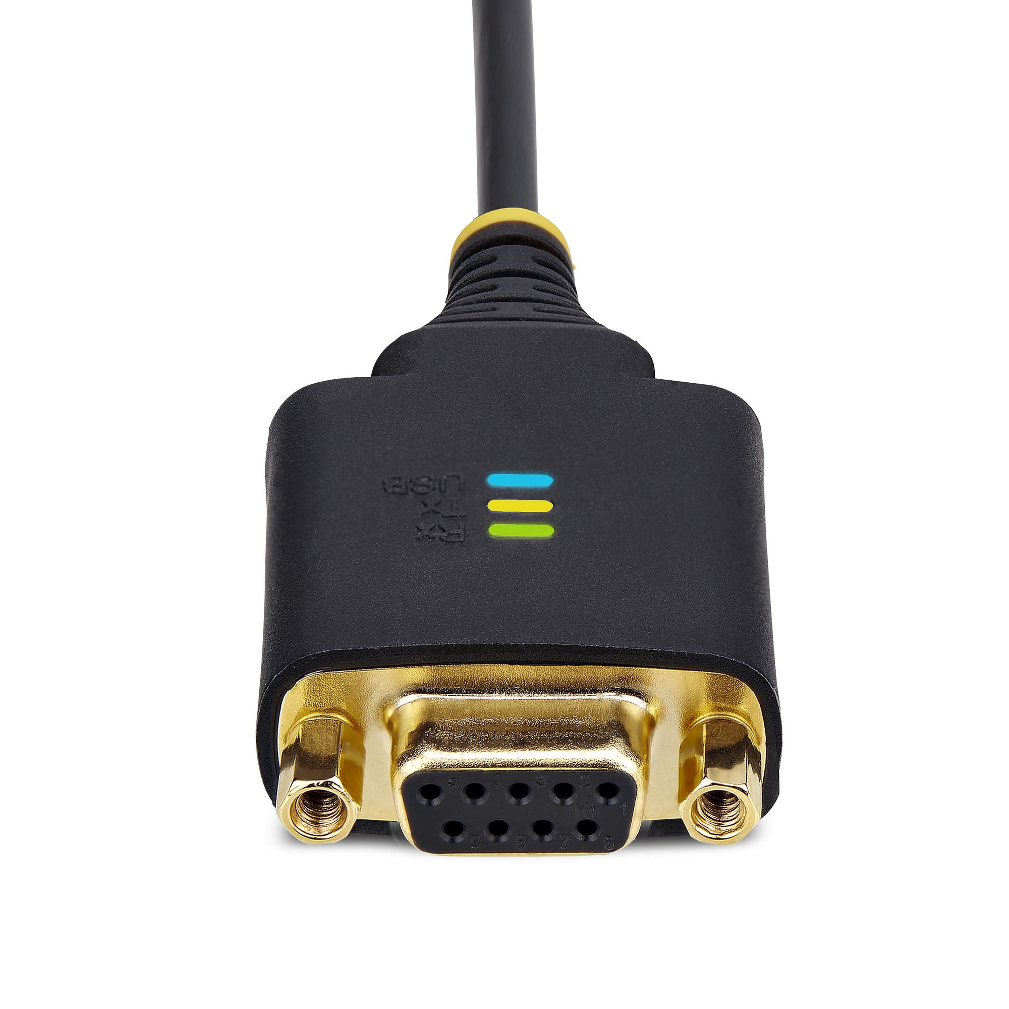 StarTech.com USB Null Modem Serial Adapter 30cm RS232