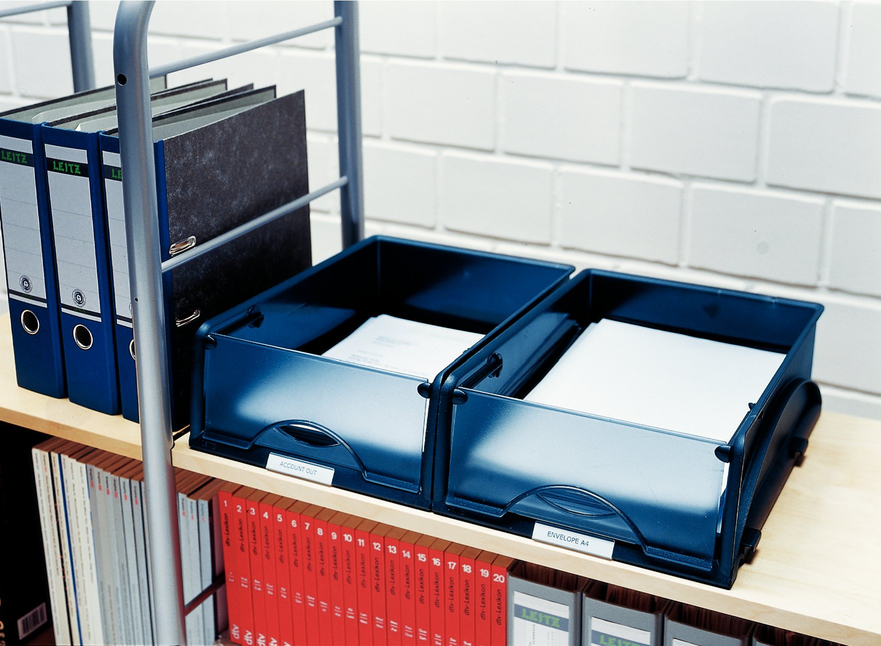 Esselte Leitz Sorty Briefablage A4 Schwarz