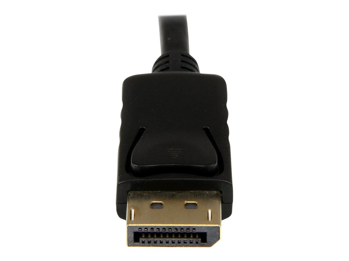 STARTECHCOM DisplayPort auf DVI Kabel 1,8m SteckerStecker DP zu DVI Adapter Koverter 1920x1200 1080p Schwarz