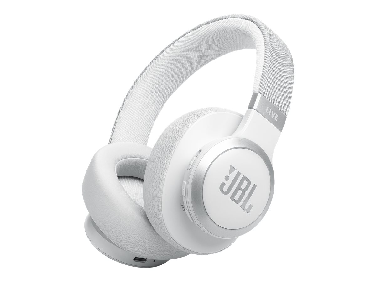 JBL Live 770NC OverEar BT Kopfhoerer weiss