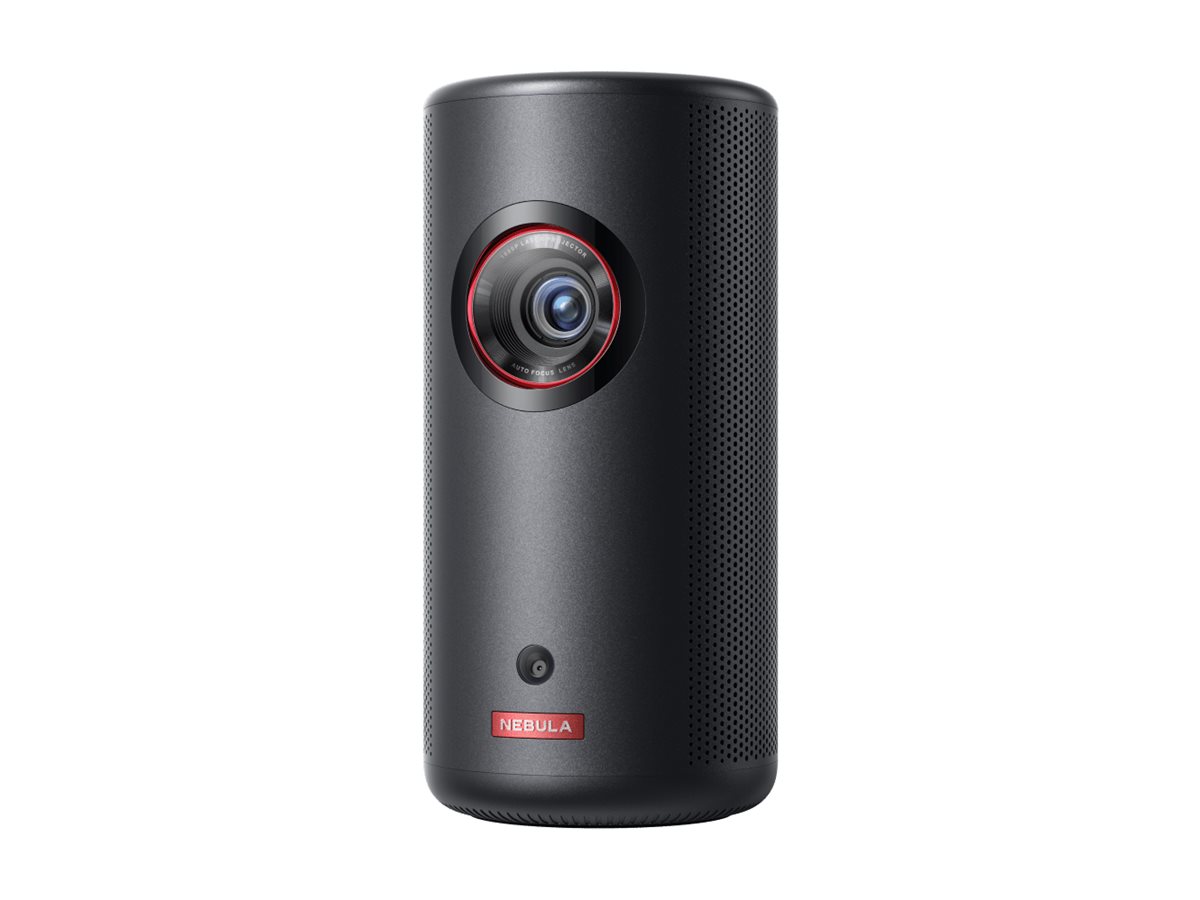 ANKER Nebula Capsule 3 Laser GTV black Mini-Projektor 1080p HD 900 Gramm leicht 15000mAh Akku 2,5 Std. Wiedergabe Android TV 11.0