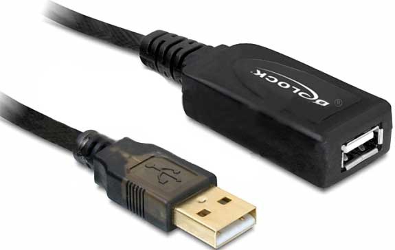 Delock Kabel USB 2.0 Verl?ngerung, aktiv 15 m