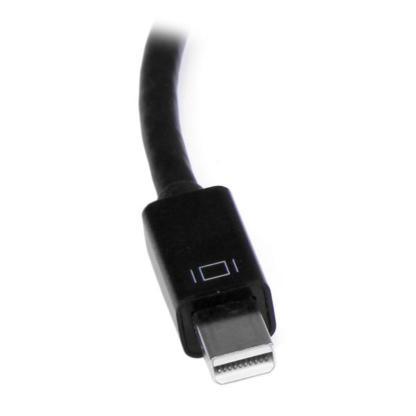 STARTECHCOM Mini DisplayPort to HDMI Video Converter mDP 12 to HDMI Active Adapter for UltraBook Laptop 4K 30Hz Bla
