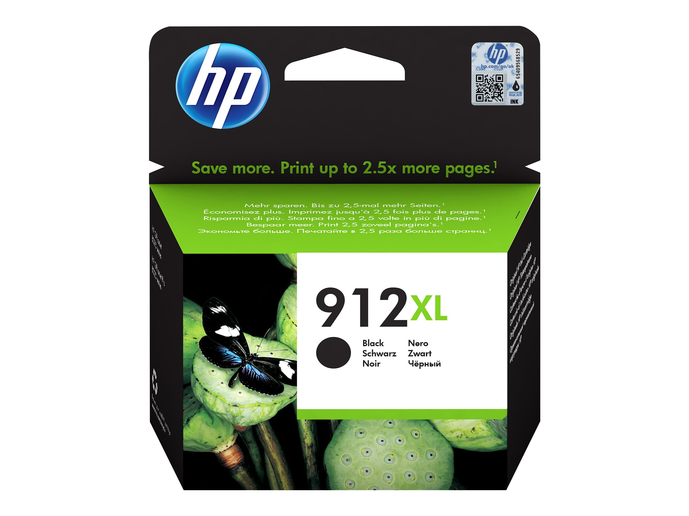 HP 912XL (3YL84AE) schwarz Druckerpatrone HP 912XL (3YL84AE) schwarz Druckerpatrone