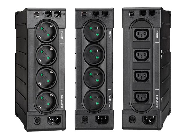 EATON USV Ellipse PRO 1200 USB DIN rack/tower - AC 230 V - 750 Watt - 1200 VA - USB - Shuko 8 Output - 2U - 48,26cm 19Zoll