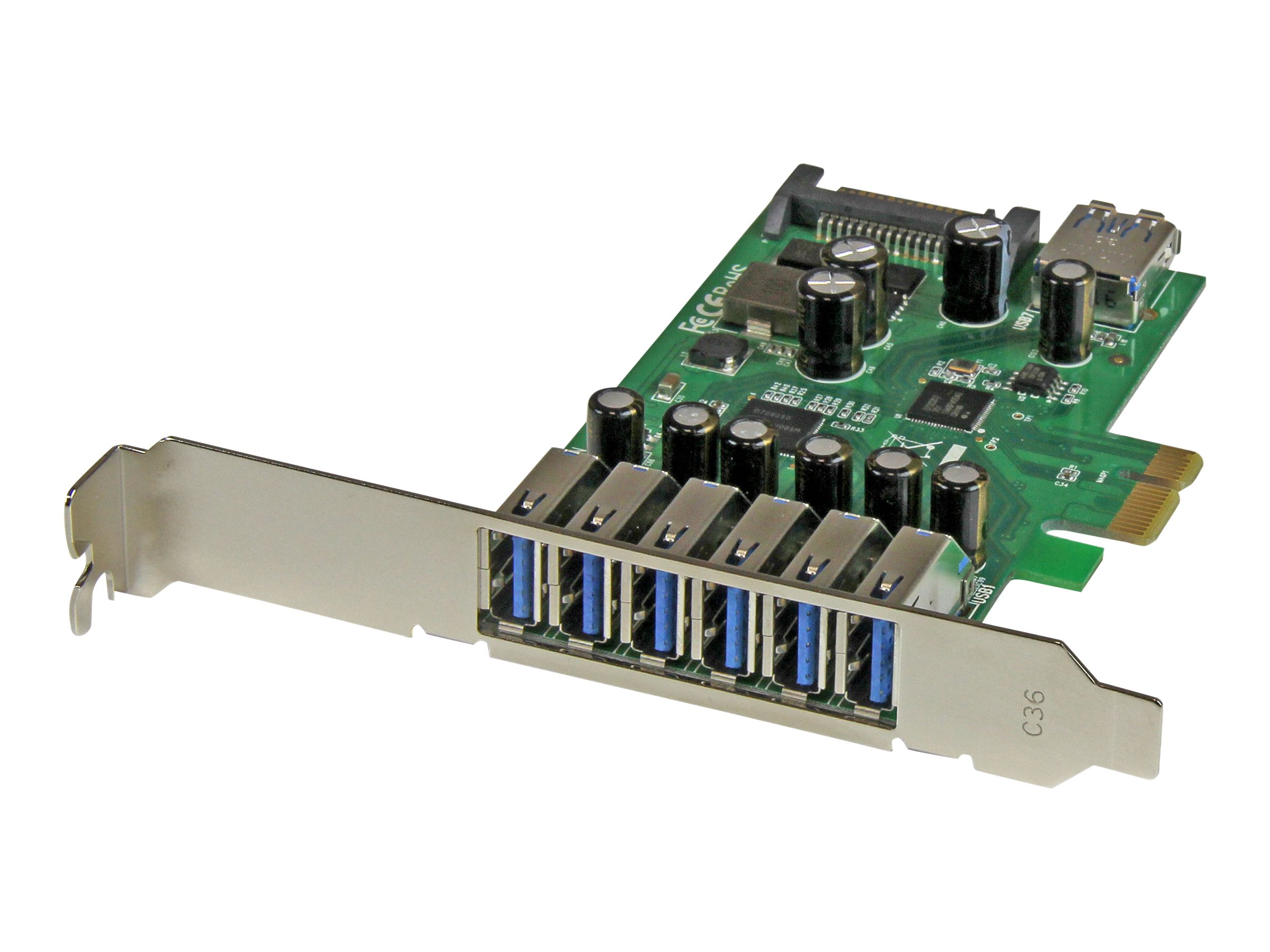 STARTECH.COM 7 Port PCI Express SuperSpeed USB 3.0 Card Adapter