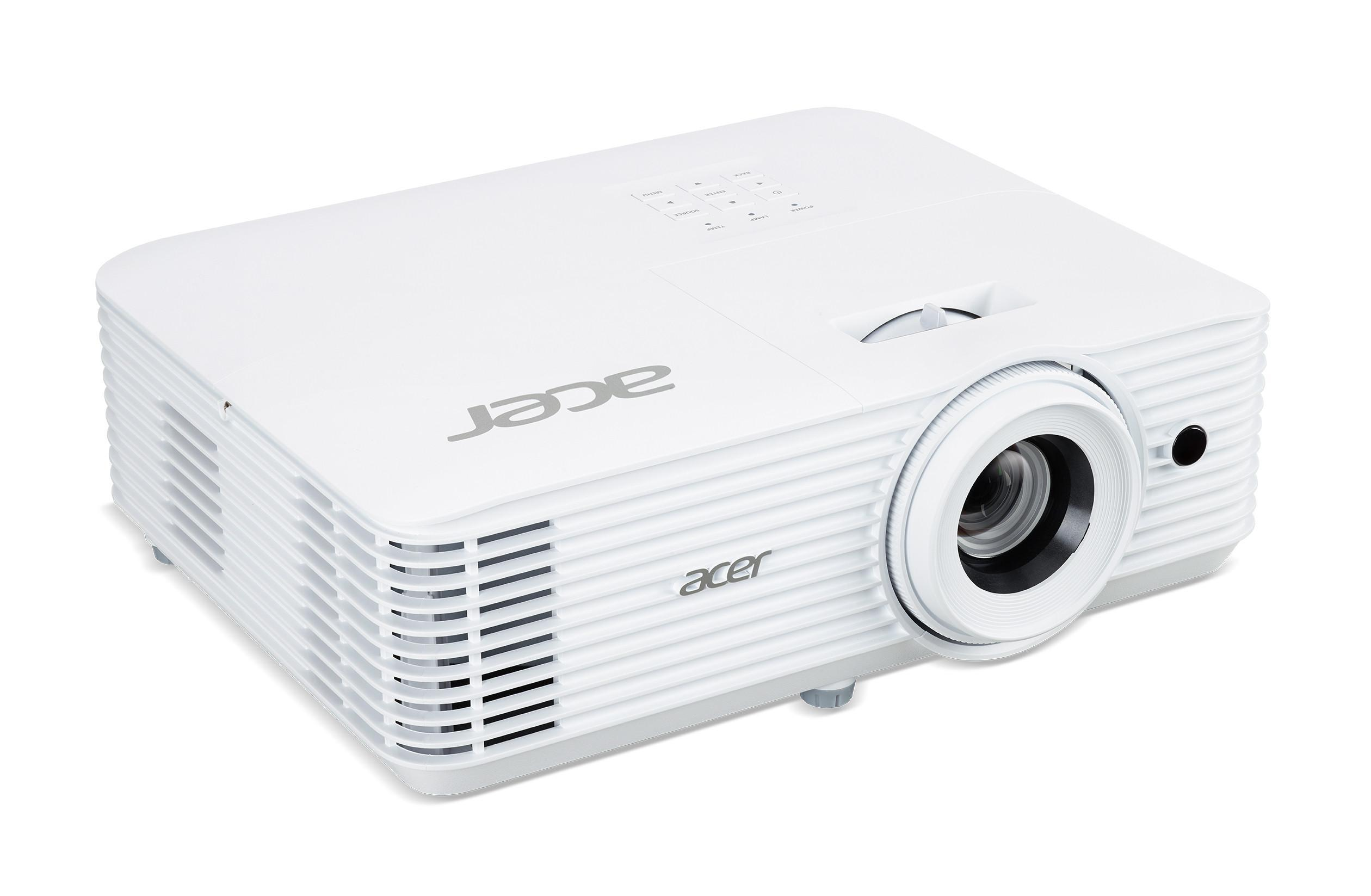 3840x2160 Acer P5827a DLP 4000Lumen 169 2xHDMI USB A Speaker 4K UHD White
