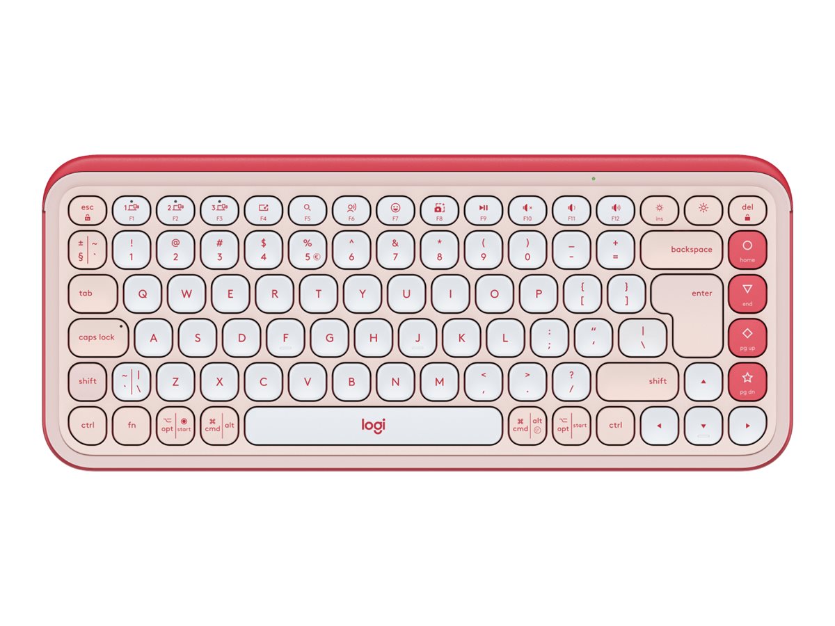 LOGITECH POP ICON KEYS - ROSE (US) LOGITECH POP ICON KEYS - ROSE (US)