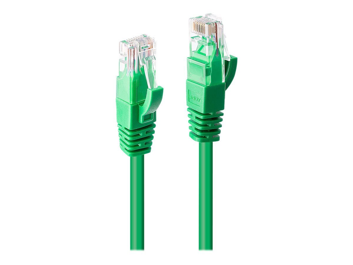 LINDY Cat.6 U/UTP Kabel, gruen, 0,5m LINDY Cat.6 U/UTP Kabel, gruen, 0,5m