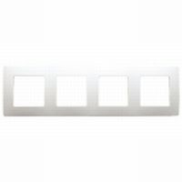 Legrand Rahmen 665004 Niloe 4fach ultraweiss Legrand Rahmen 665004 Niloe 4fach ultraweiss
