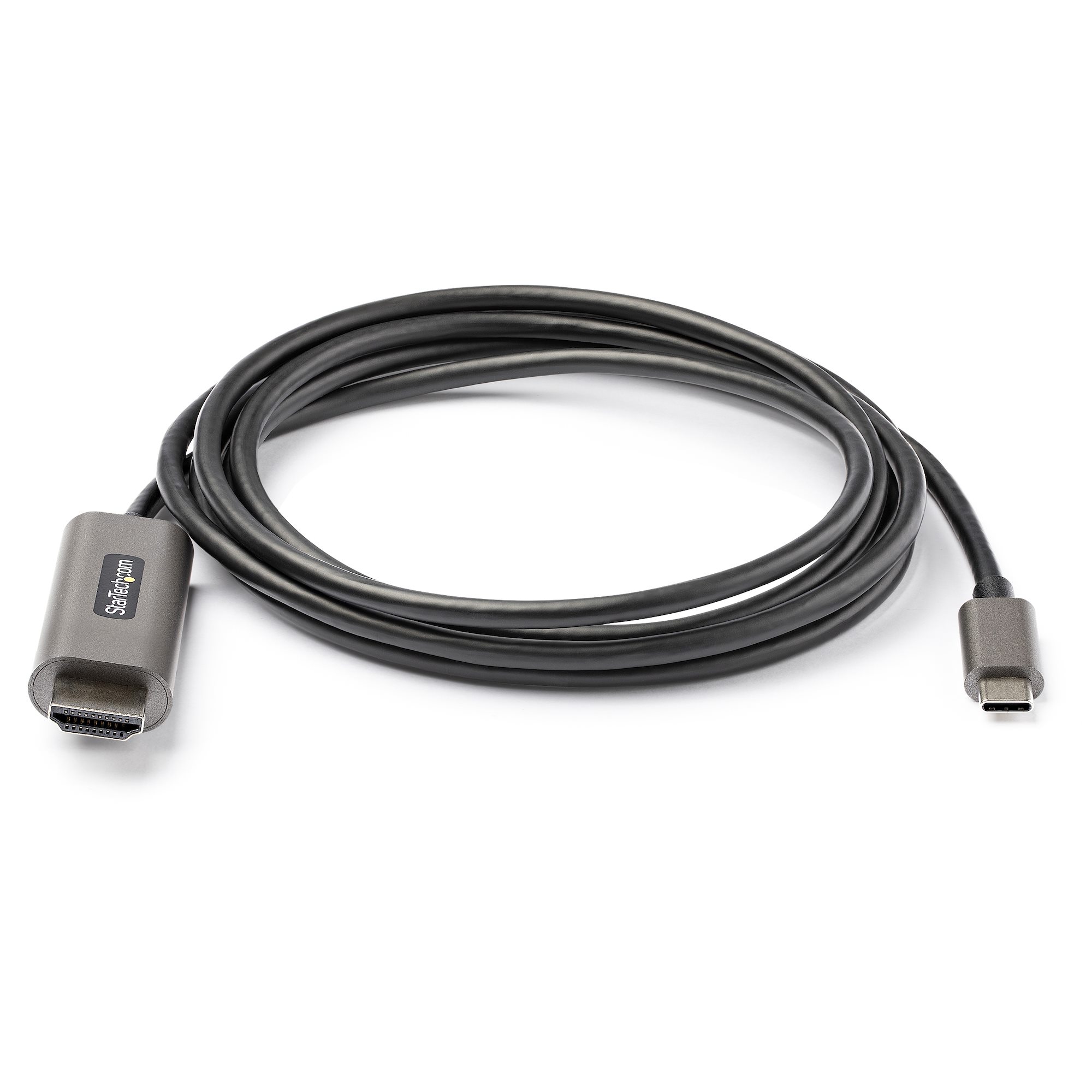 STARTECHCOM 2m USBC to HDMI cable 4K 60Hz with HDR10 Ultra HD USBC to video adapter cable HDMI 20b display converter