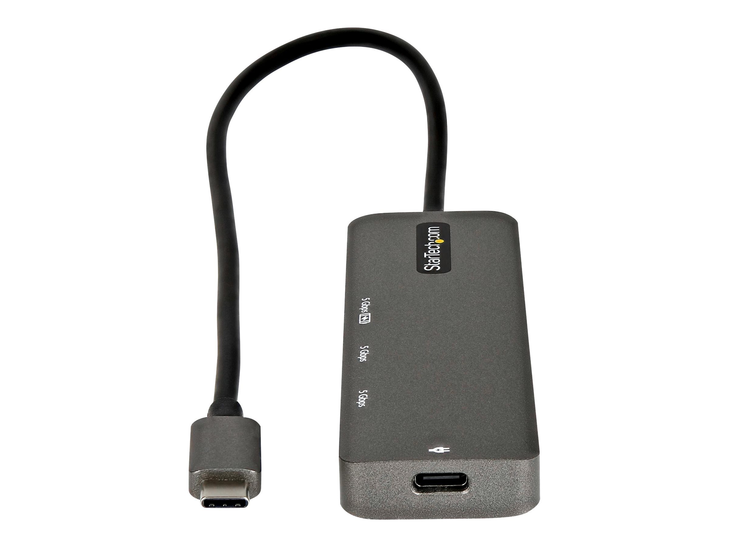 STARTECH.COM USB-C Multiport Adapter - USB-C auf HDMI 2.0b 4K 60Hz HDR10 100W PD 4-Port USB 3.0 Hub - 30cm Kabel STARTECH.COM USB-C Multiport Adapter - USB-C auf HDMI 2.0b 4K 60Hz HDR10 100W PD 4-Port USB 3.0 Hub - 30cm Kabel