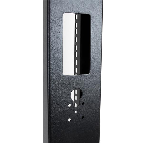 STARTECHCOM 2 Post Server Rack mit Rollen stabile Stahl konstruktion 42HE