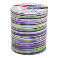 PRaeSENT Geschenkband Raffia matt lila/gruen/weiss 3,0 mm x 50,0 m PRaeSENT Geschenkband Raffia matt lila/gruen/weiss 3,0 mm x 50,0 m
