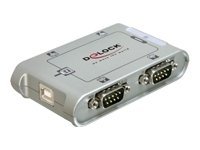 Delock USB 2.0 zu 4 x Seriell Adapter